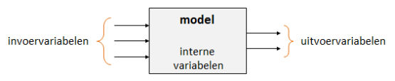 modelschema model invoervariabelen uitvoervariabelen variabele